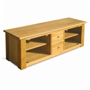 Hampton Oak Plasma TV Unit