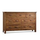 Havana Dark Oak 7 Drawer Chest