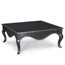 Moulin Noir Black Square Coffee Table