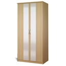 Rauch Blitz 2 Door Split Mirror Wardrobe