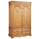 Regency Pine double wardrobe