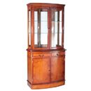 Regency Reproduction Bow Front 2 Door Display