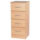 Tara beech 4 drawer locker 