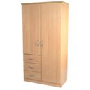 Tara beech combination wardrobe 