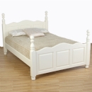 Village Pine Painted Kingsize Tudor Bed