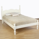 Village Pine Painted Kingsize Tudor Low End Bed