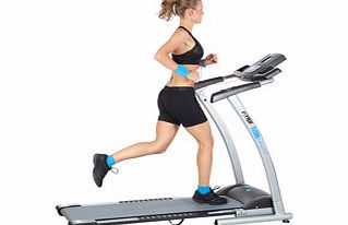 Fytter Black and silver-tone motorised treadmill