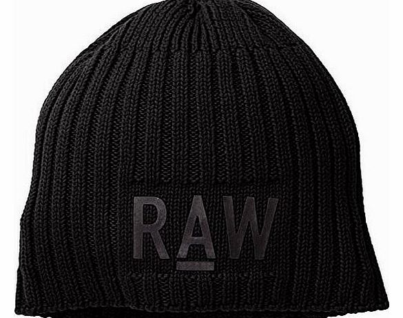 G-Star Mens Originals Hat Beanie, Black, One Size