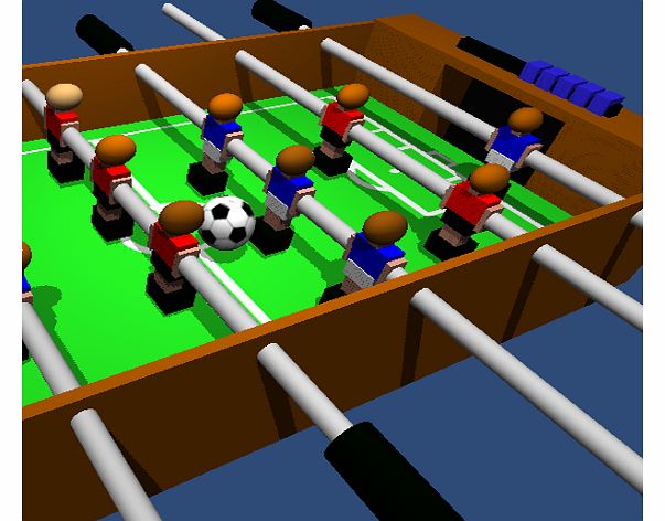 Table Football, Soccer, Foosball 3D