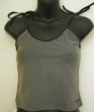 Black tankini beach top. Size 12