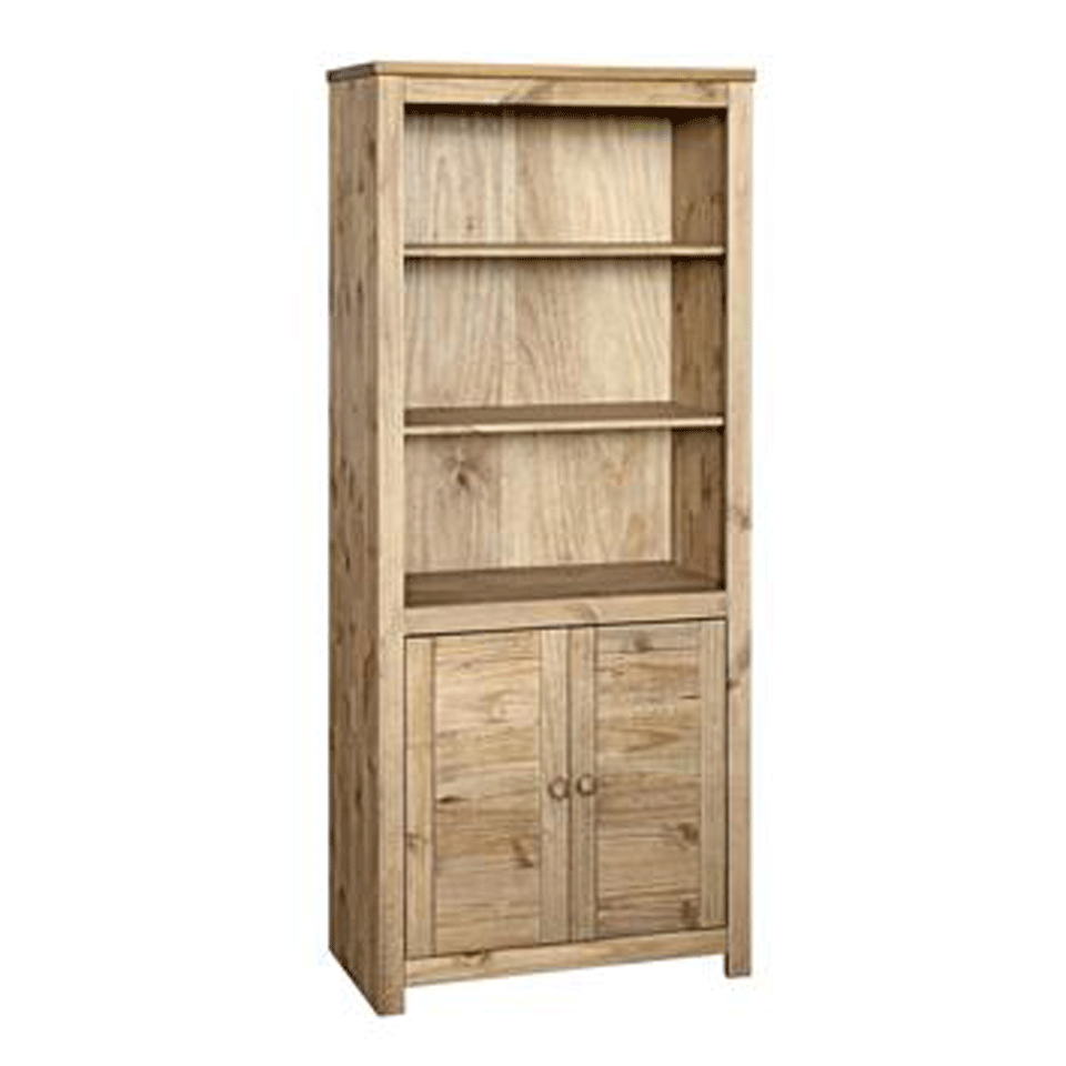 Hacienda 2 Door Pine Bookcase