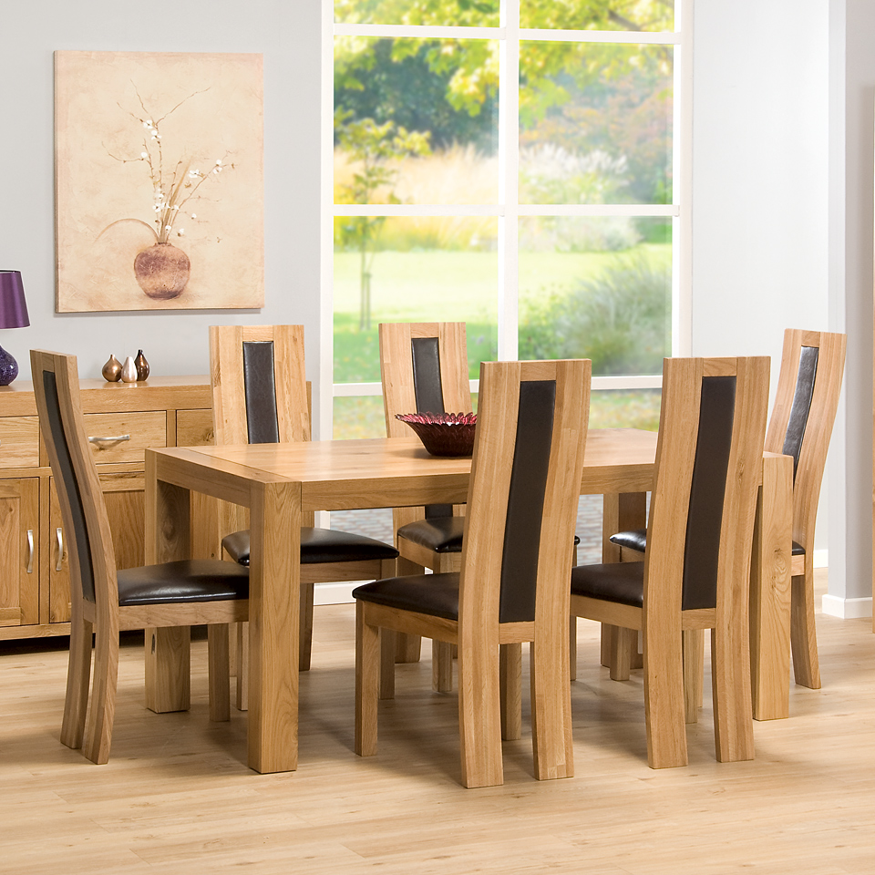 Suffolk Oak Extending Dining Table