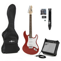 Gear4Music LA Electric Guitar   Amp Pack Red