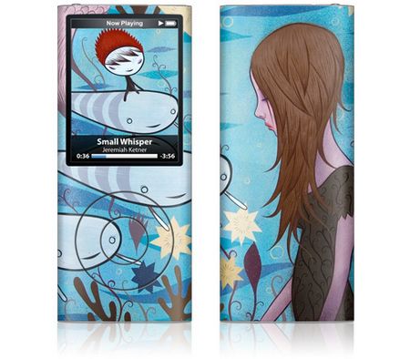 iPod Nano 4th Gen GelaSkin Small Whisper by