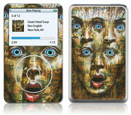 iPod Video GelaSkin Goats Head Soup by Ron English