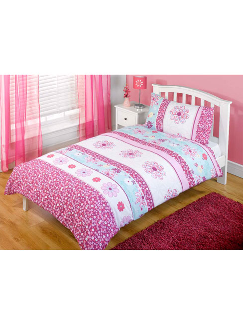 Flower Power Single Duvet Cover and