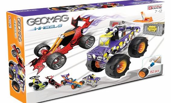 Geomag 62 Piece Hot Rods Set (62 Pieces)