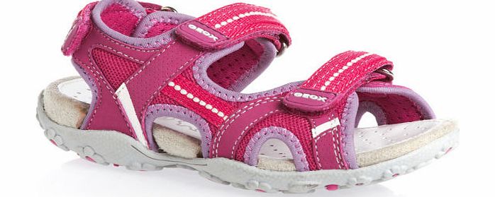 Geox Girls Geox Roxanne Sandals - Fuchsia