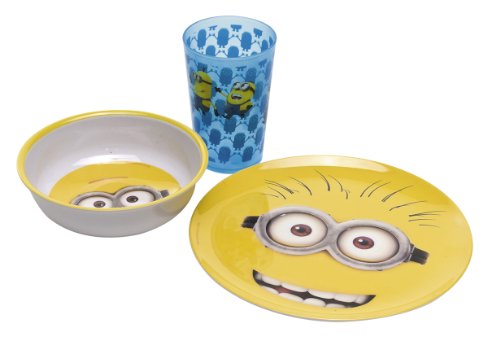 DESPICABLE ME 2 - Melamine Dinnerware Set Breakfast (3 pcs)