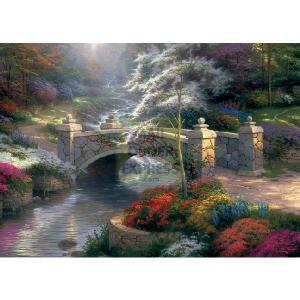 s Thomas Kinkade Bridge Of Hope 500 Piece Jigsaw Puzzle