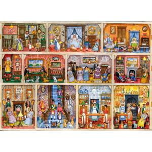 Victorians Dolls House 500 XL Piece Puzzle