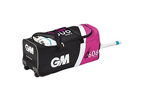 Gunn & Moore Cricket 606 Wheelie Bag - Purple, 69 x 26 x 31 cm