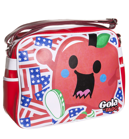 Retro Tado Big Apple Redford Messenger Bag from