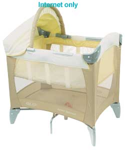 Petite Bassinet Travel Cot - Hedgerow