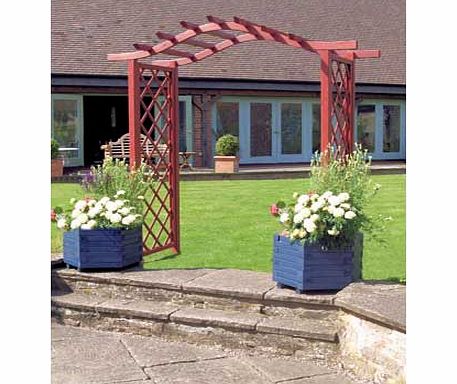 Grange Fencing Elite Portico Arch - Pre-Painted