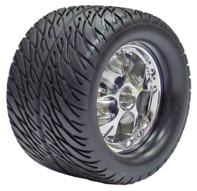 M.Truck Ashphalt C-Hard On Chrome Wheel (14mm