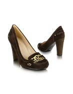 Deluxe - Brown Suede Pump Shoes