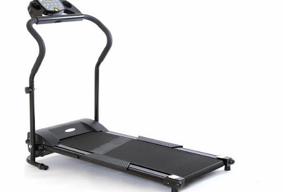 GYM MASTER  Folding Electric Pro Motorised 1 HP Treadmill in Black