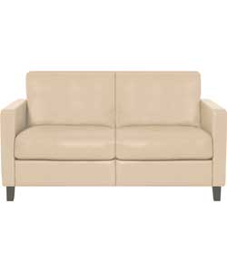 Chester Leather 2 Seater Sofa - Cream