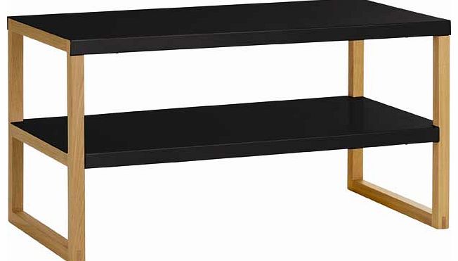 Kilo Metal 2 Tier AV Unit - Black