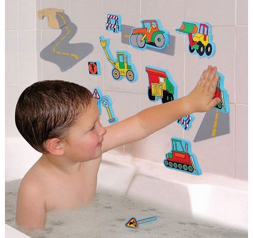 Edushape Magic Creations Road Construction Creative Bath Toy