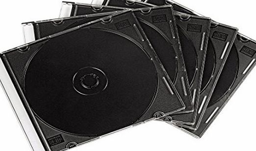 Hama Cd-rom Slim Jewel Case, Pack Of 100 Pcs