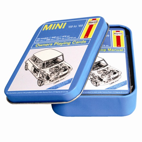 Mini Tin Box Playing Cards