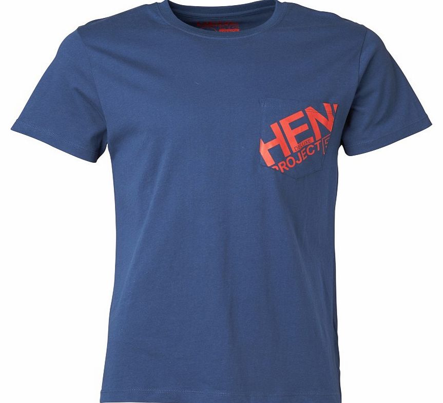 Mens Pocket T-Shirt Navy