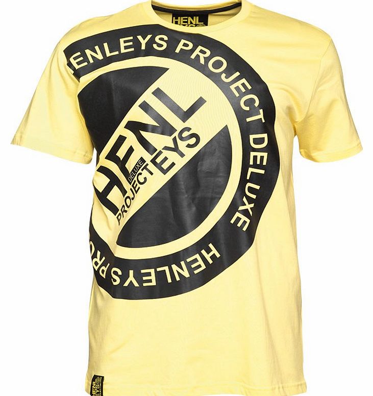 Mens Shots T-Shirt Aurora/Yellow