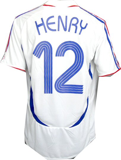 Adidas France away (Henry 12) 06/07