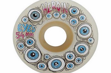 Heroin Glow In The Dark Eyes 54mm Wheels