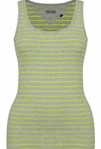 Tommy Hilfiger Denim Linda Striped Tank Top Light Grey (X-Small)