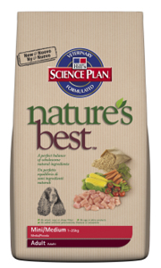 Hills Science Plan Canine Adult Natures Best Mini/Medium