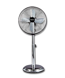 12in Chrome Pedestal/Desk Fan