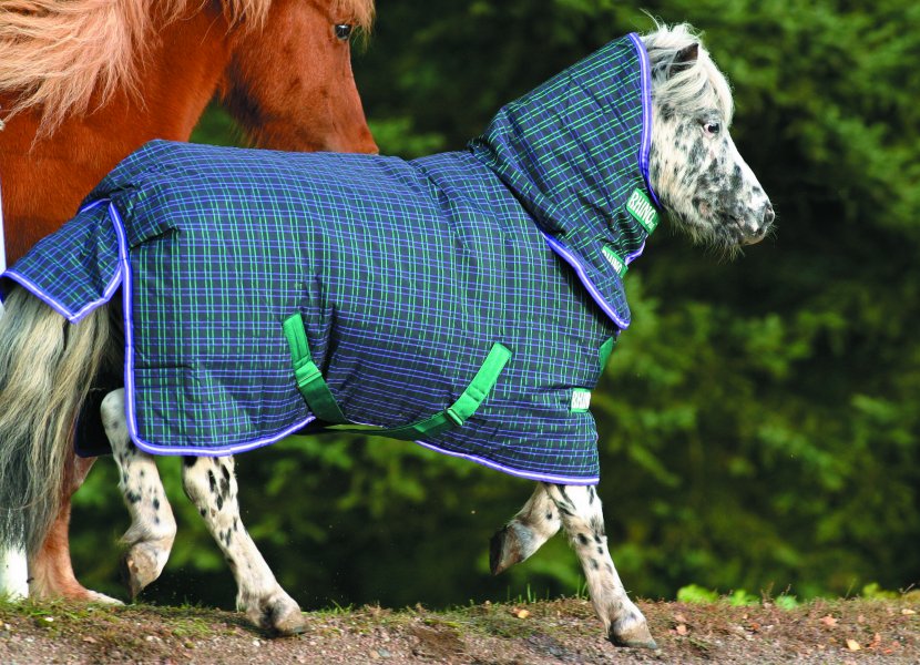 Rhino Pony Turnout Lite Navy Green