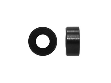 Hot Bodies Cylinder Lower Cap Black/2Pcs (Cyclone)