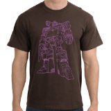 Transformers Soundwave T-Shirt, Chocolate, XL