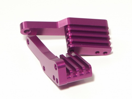 Heatsink Engine Mount (Savage) Purple Light Weight