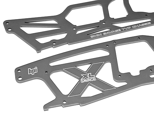 HPi Main Chassis Set Grey (Savage XL)