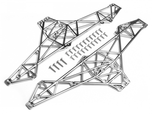 Main Chassis Set (Matt Chrome) Wheel King